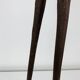 Brutalist sculpture in wrought iron, folk art