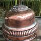 Old copper bell, copper kitchen utensil