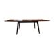 Table with extensions compass legs