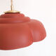 Suspension lampshade vintage terracotta