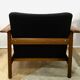 Hugues Steiner 1960 rosewood armchairs