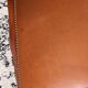 Mahogany chair and leather style Consulate-Empire