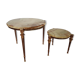 Tables gigognes en marbre