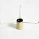 Beautiful, rare mid-century modern fiberglass ceiling lamp
