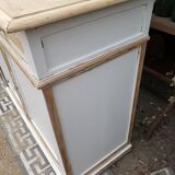 Parisian white buffet and wood Thuileries