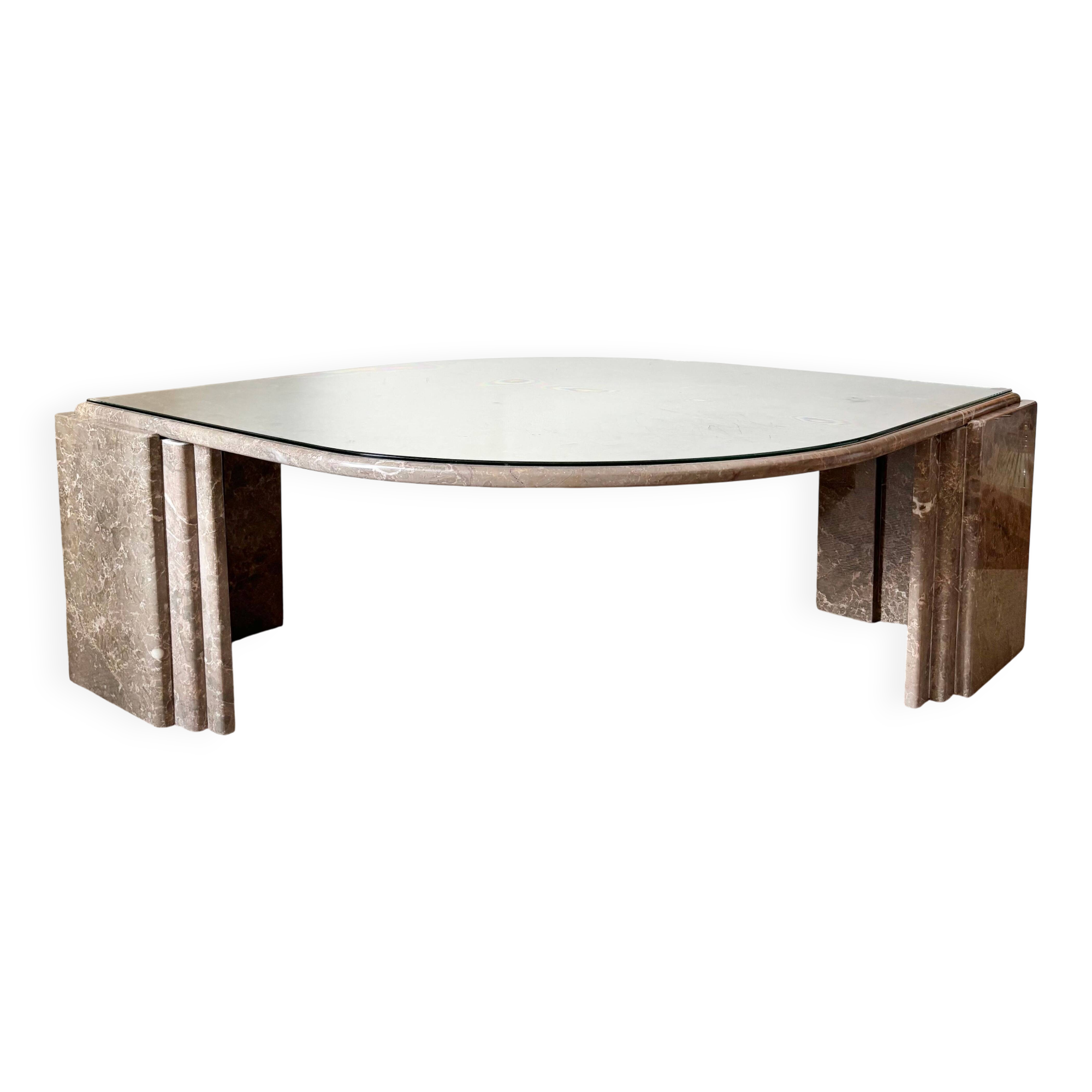 Roche Bobois marble coffee table