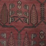 Vintage Tree of Life Patterns Turkish Runner Rug 2'2'' x 8'