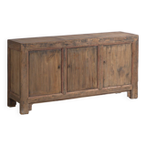 Antique oriental three-door sideboard (circa 1900)