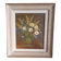 Old oil painting, bouquet of flowers