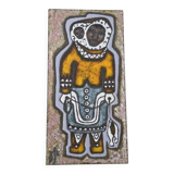 Vintage Inuit wall decoration, 1960s