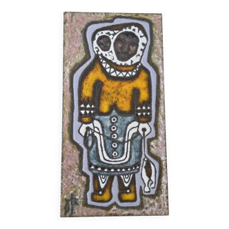 Vintage Inuit wall decoration, 1960s
