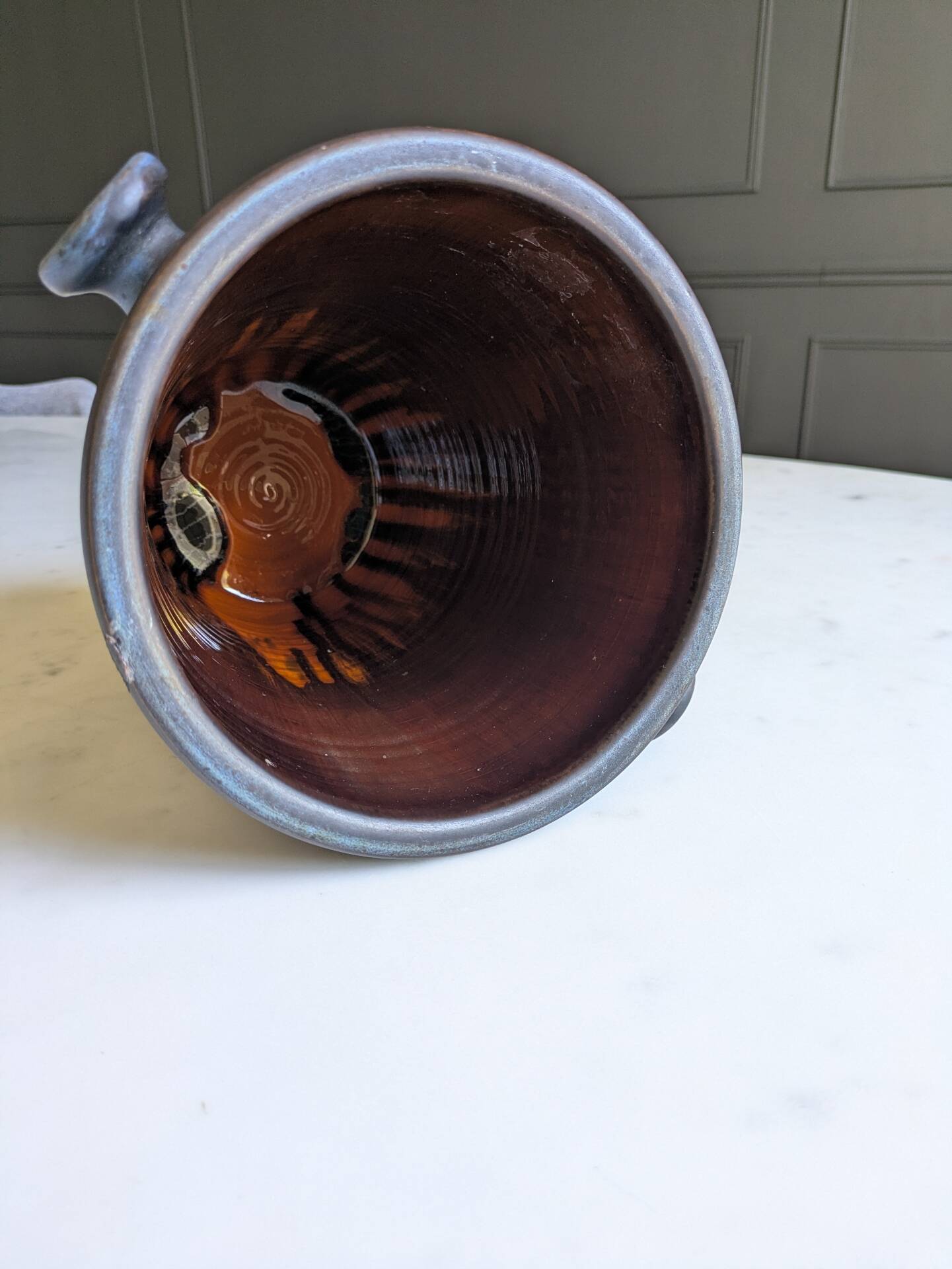 Champagne bucket/vintage cooler signed Ludovic Salins.
