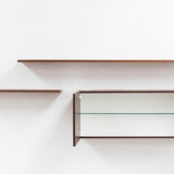 Banz Bord wall unit in wengé, the Netherlands, 1970’s