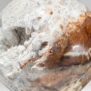 drusy agate spheres (quartz) on bases – mineral decoration