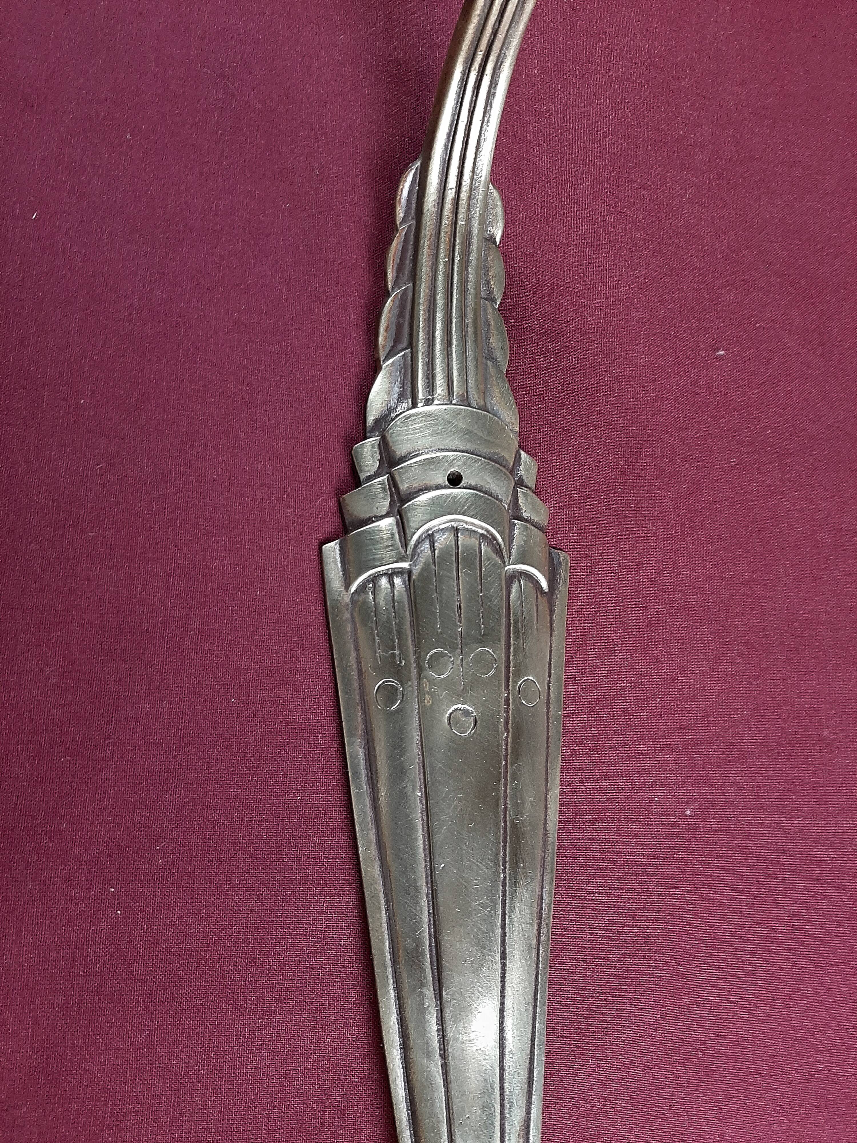 Pair of art deco period wall lamps