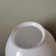 Vintage white opaline glass lamp globe ceiling light