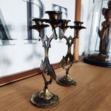 2 chandeliers