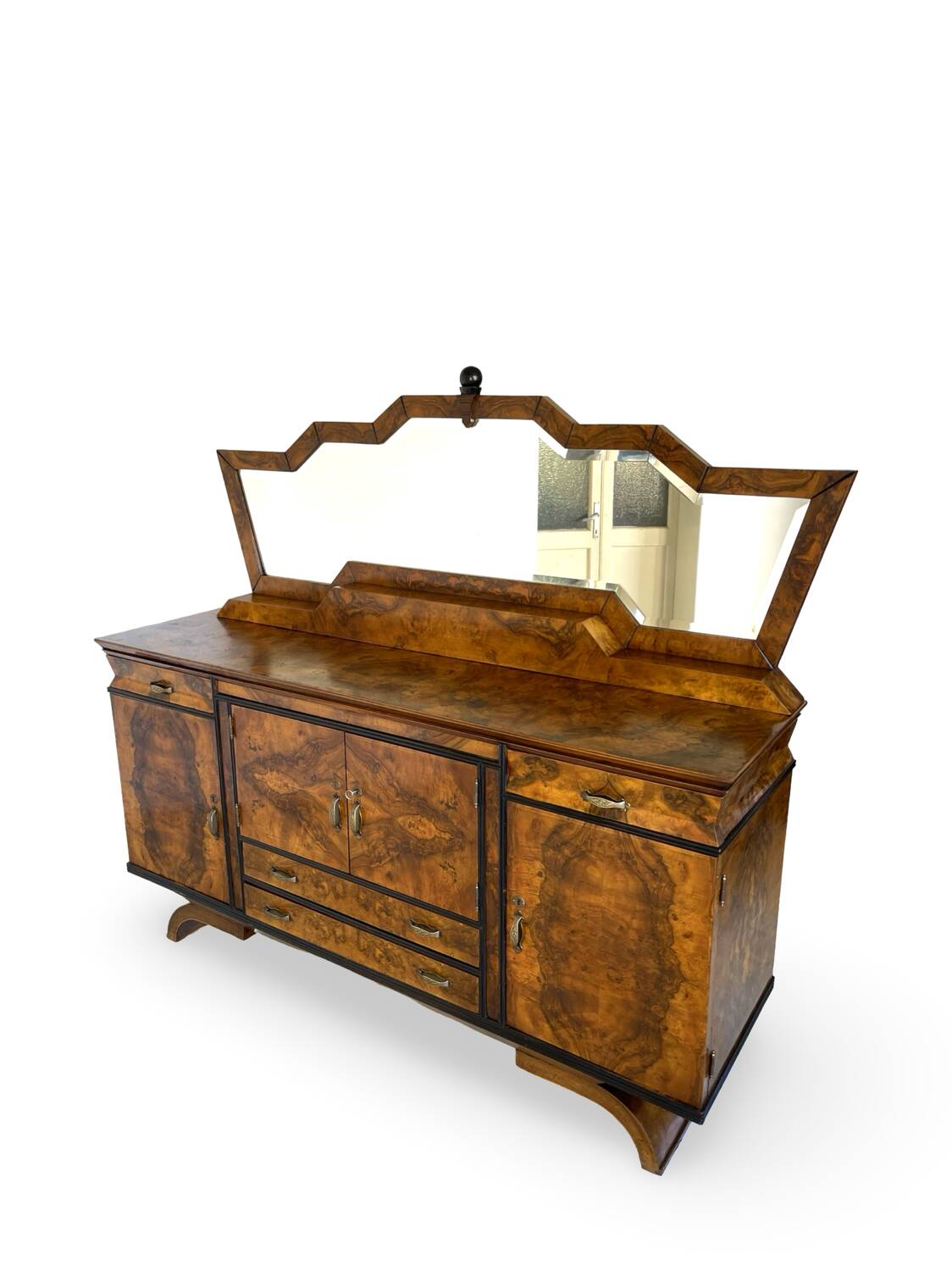 Crédence/buffet Art déco italien, années 1920.