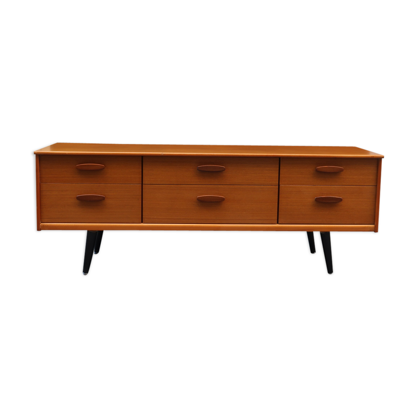 60s teak line in compass feet