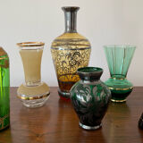 Série de 6 vases anciens Art Déco