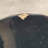 Large Longwy Emaux Dish Model Tropic D35 CM To Hang Or Other Decoration