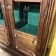 Louis XVI style mahogany bookcase, 3 doors
