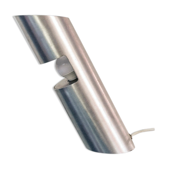 Chromed aluminium table lamp, Italy, 1970s