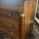 Buffet Empire early 19th century – Black stone top – Finished back