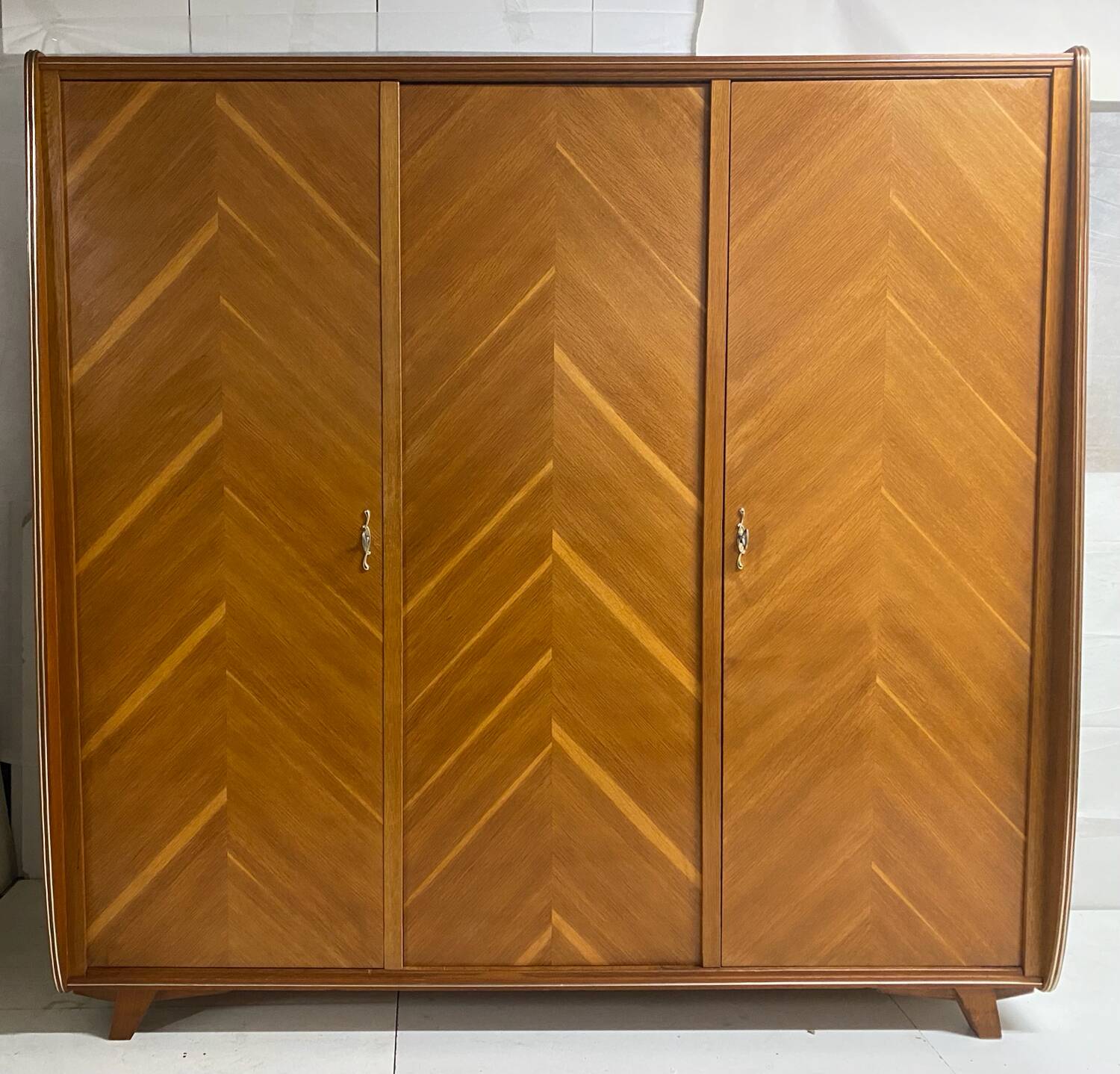 Vintage compass foot wardrobe