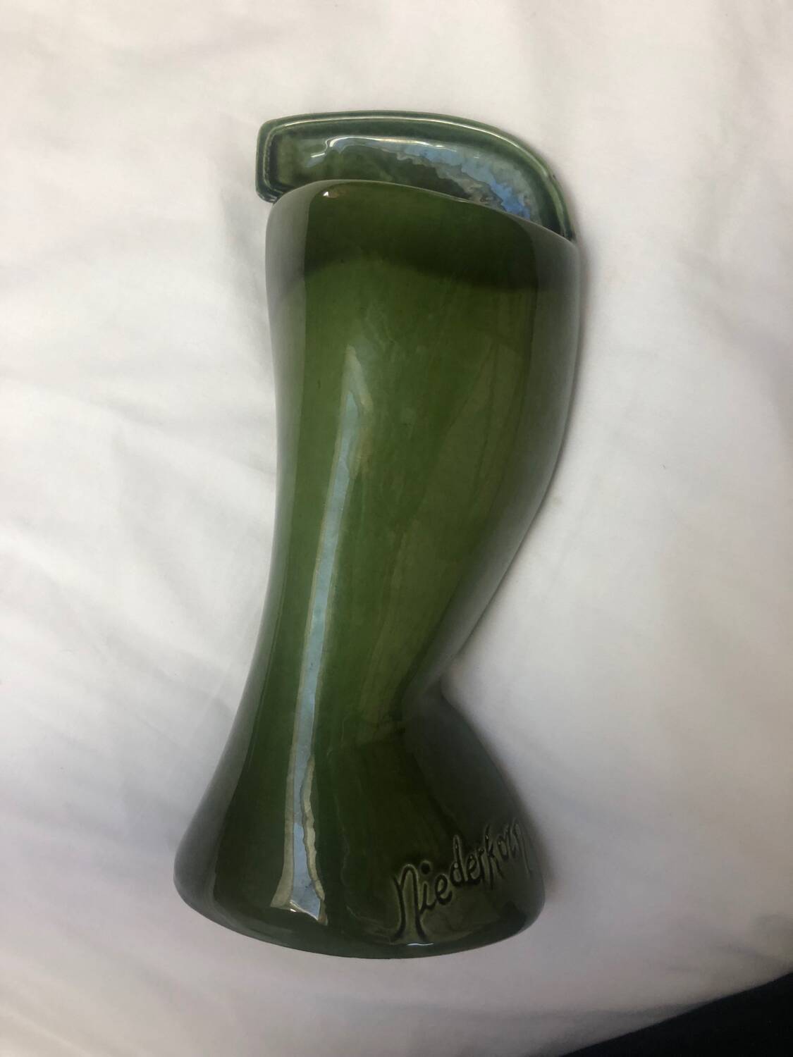 Vase Art Déco moderniste signé et numéroté