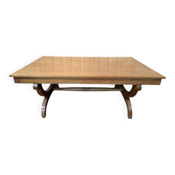Table de salle à manger style Empire pieds "Curule"