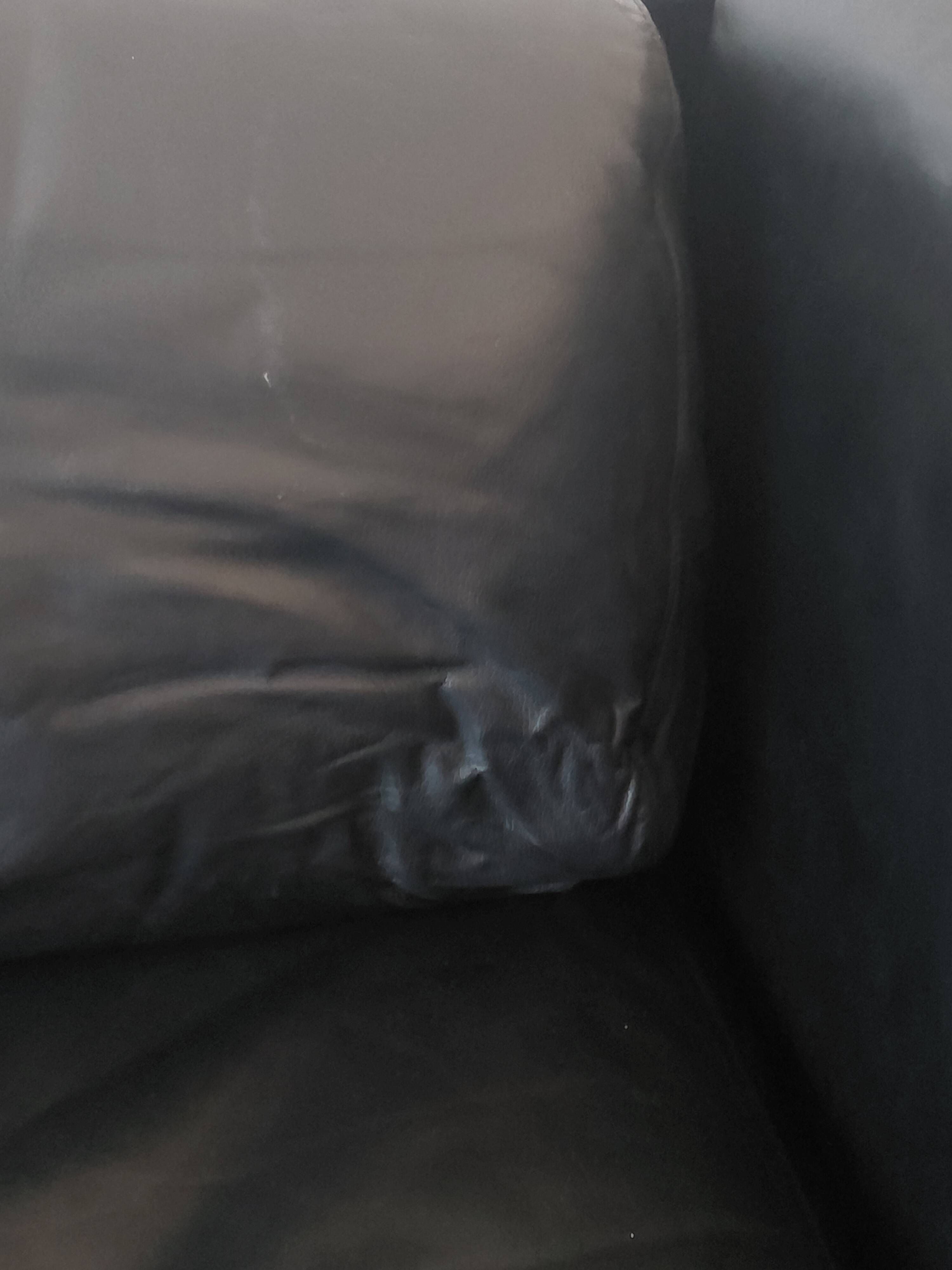 Cini Boeri - Gradual Lounge Sofa Black Leather Knoll/Gavina