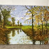 Autumn landscape signed in 2012