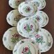 12 "Fine Street Lamp" dinner plates KG Lunéville