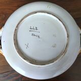Plat en faïence italienne