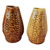 Pair of vases New Look Poland Mirostowice 1970