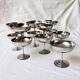 12 Remy Letang stainless steel dessert bowls