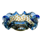 Murano Cup – Bullicante - inclusion Gold & Silver – Circa 1960