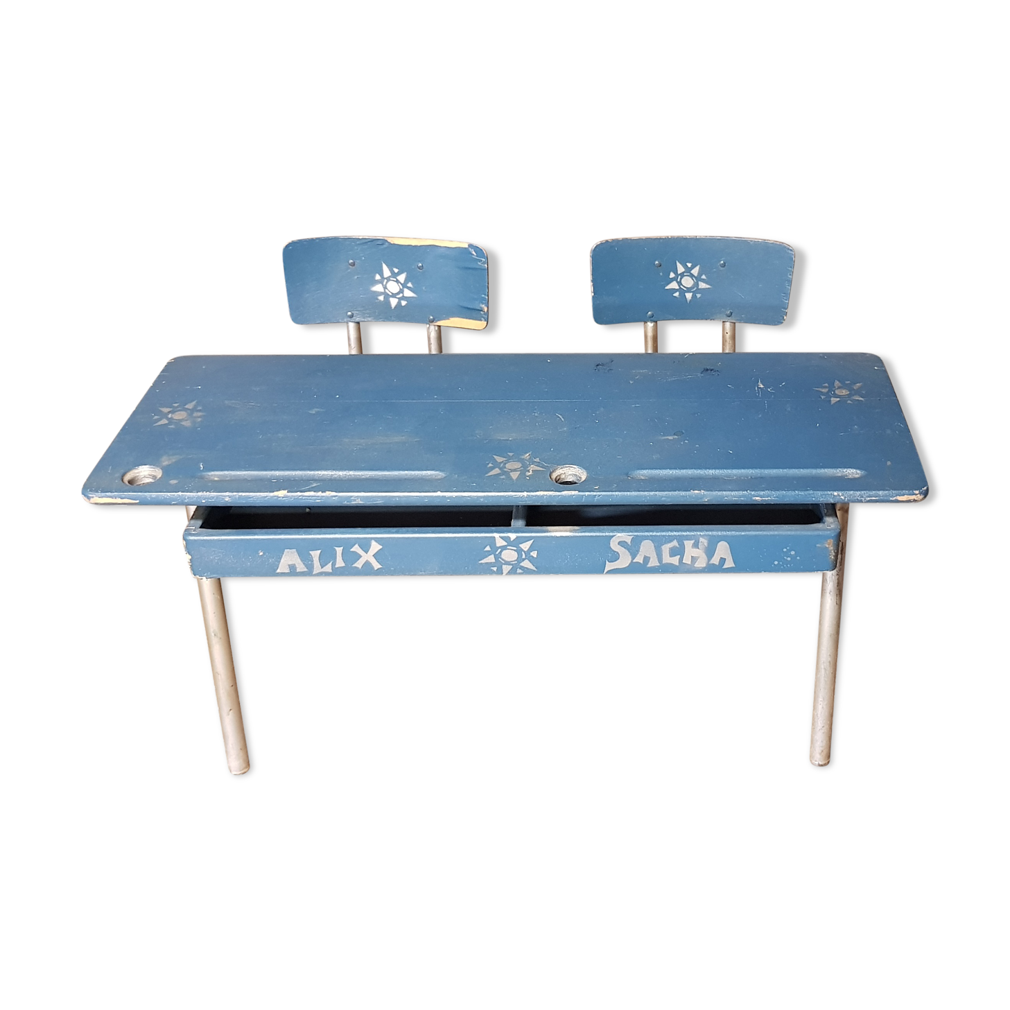 Bureau doucbe écolier