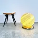 Serie 6000 Swirl Sphere Table Lamp By Zonca Voghera, Italy, 1970S