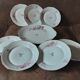 Porcelain dessert service