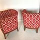 Duo de fauteuils Davis 1920