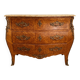 Antique Louis XV commode inlaid with a marble top