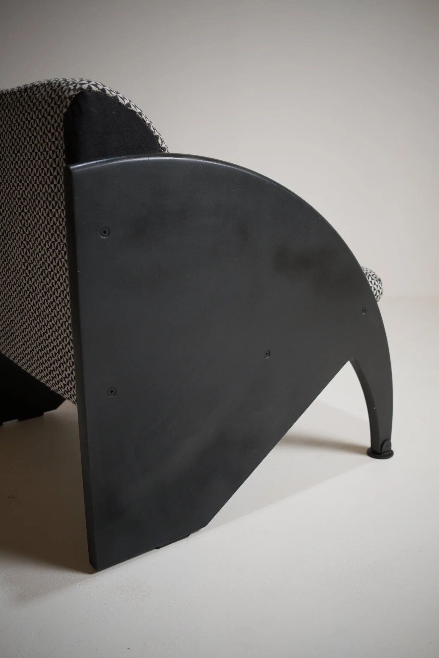 Fauteuil postmoderne, années 80