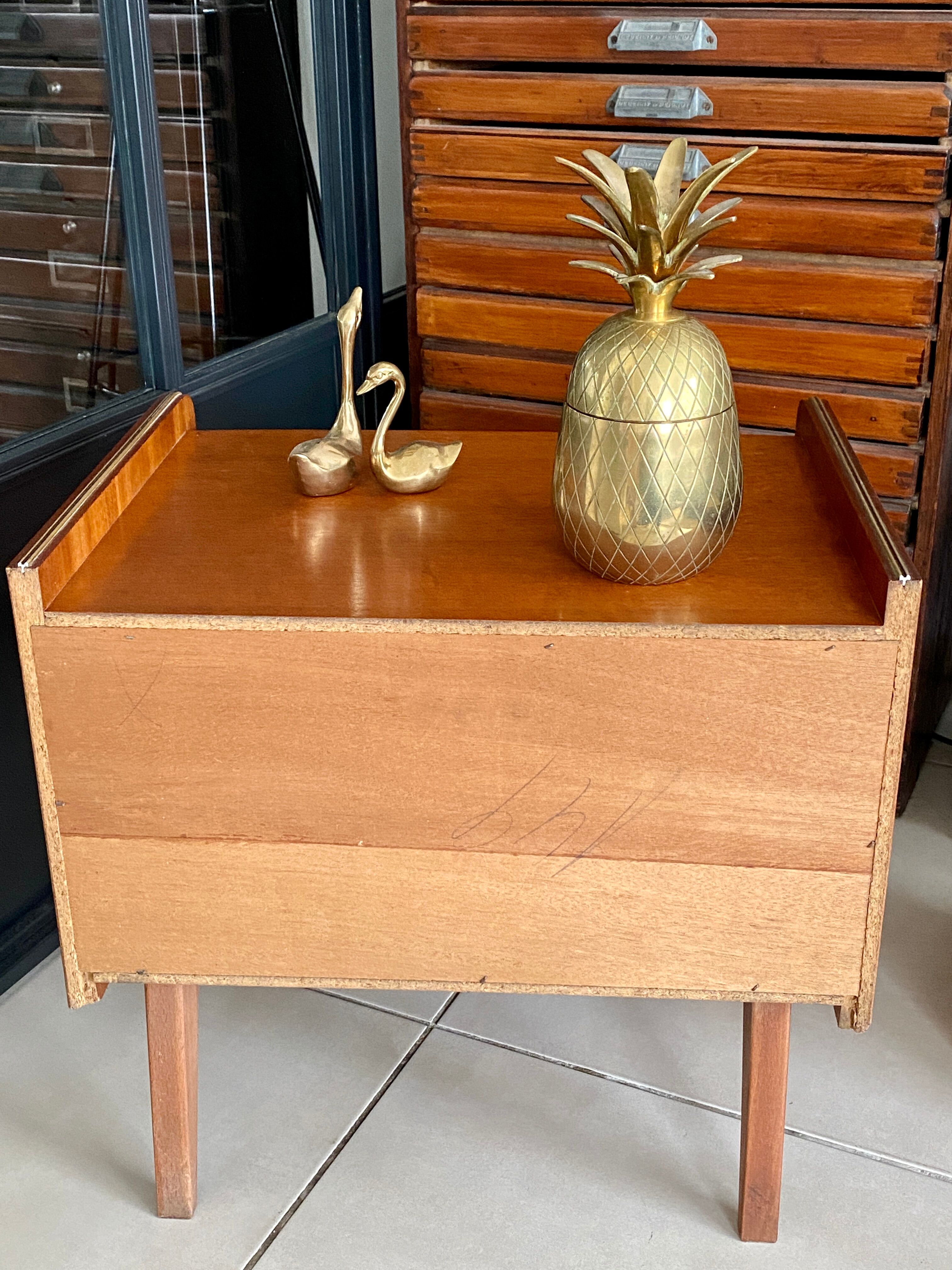 Vintage bedside table