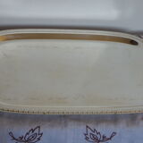 Silver serving tray