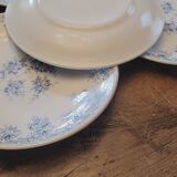 Rivanel 60's blue dessert plates