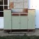 Renovated antique Art Deco sideboard – Lizard Green (Pure & Paint)