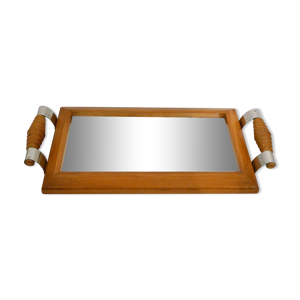 plateau miroir de style art déco