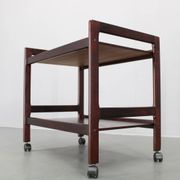 1970s Scandinavian teak serving cart by Brdr Furbo Spøttrup